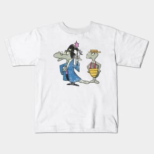 Mr Wizard and Tooter Turtle Kids T-Shirt